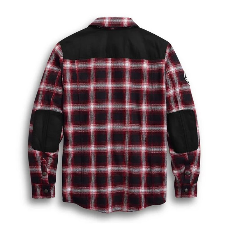 Men's Arterial Abrasion-Resistant Slim Fit Riding Shirt Jacket