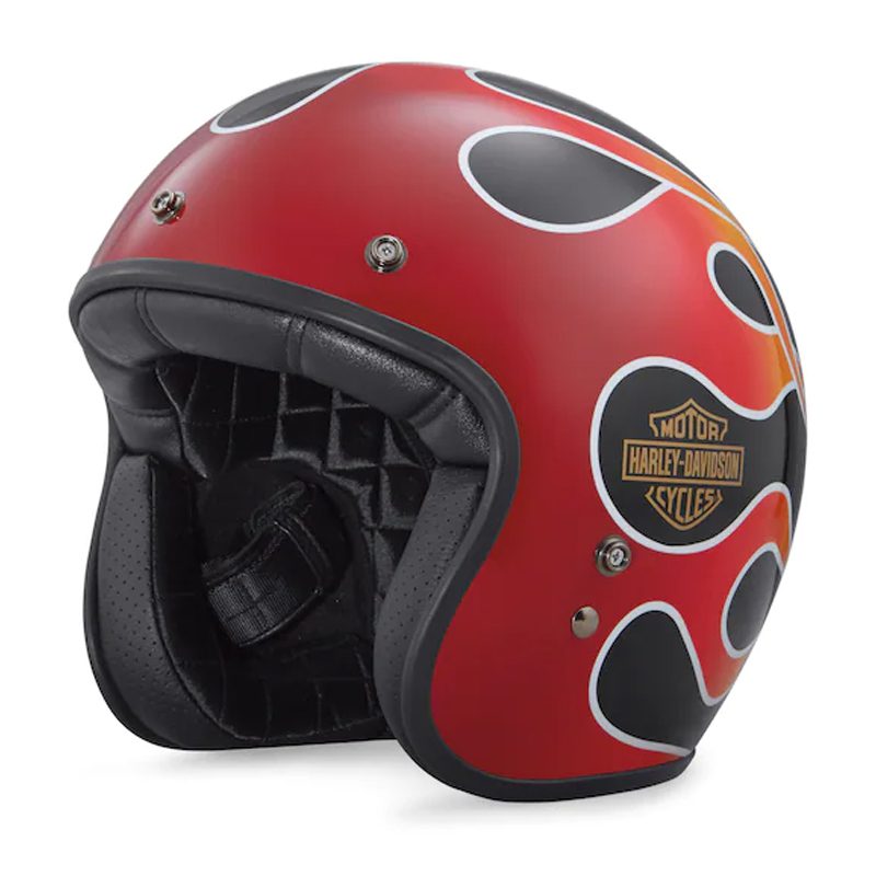 Retro Flame B01 3/4 Helmet Retro Flame B01 3/4 Helmet
