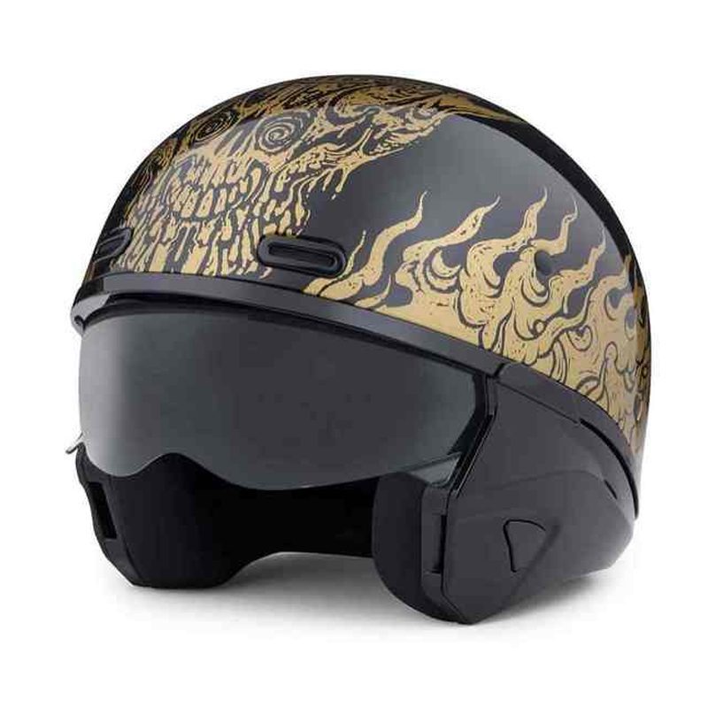 Gold USA 2 in 1 Helmet