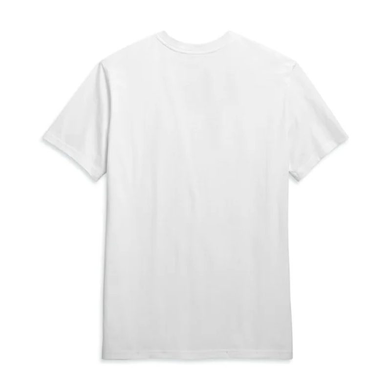 Harley-Davidson® Men's LiveWire Graphic Slim Short Sleeve Tee - White