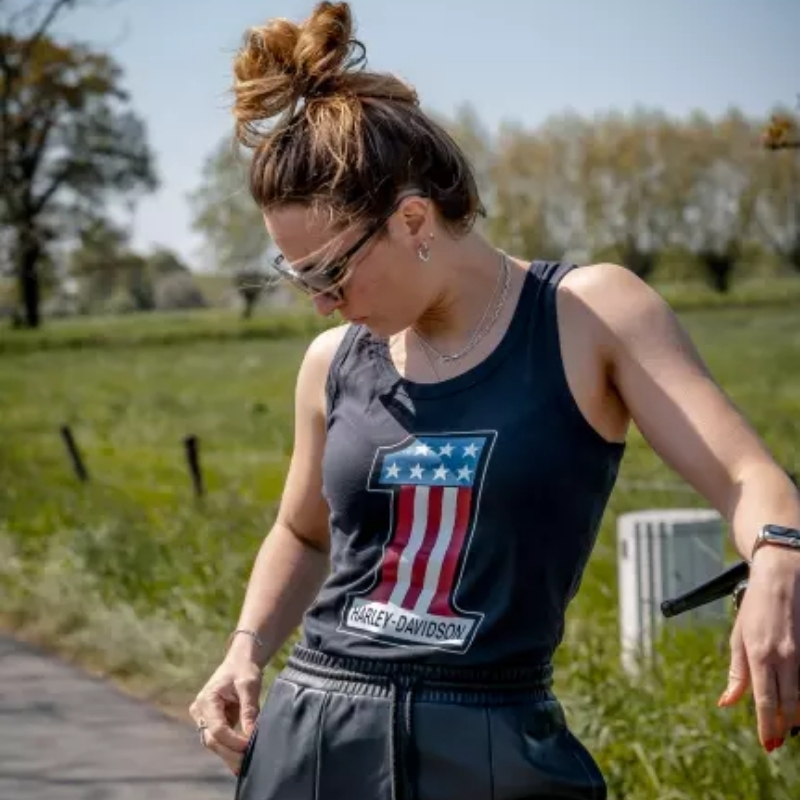 Women's Ultra Classic #1 Race Ribbed Tank