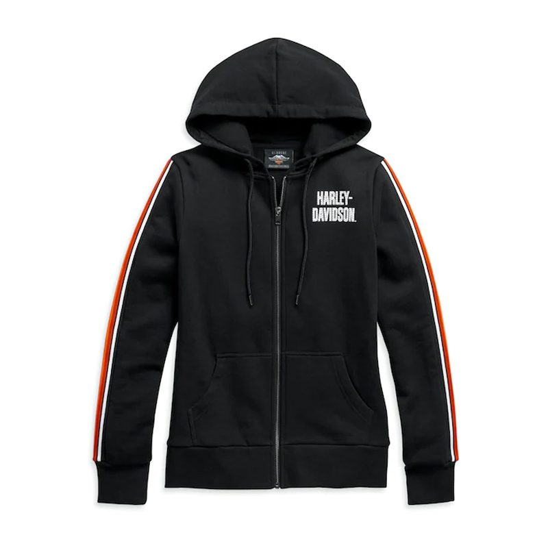 Women's Sleeve Stripe Hoodie