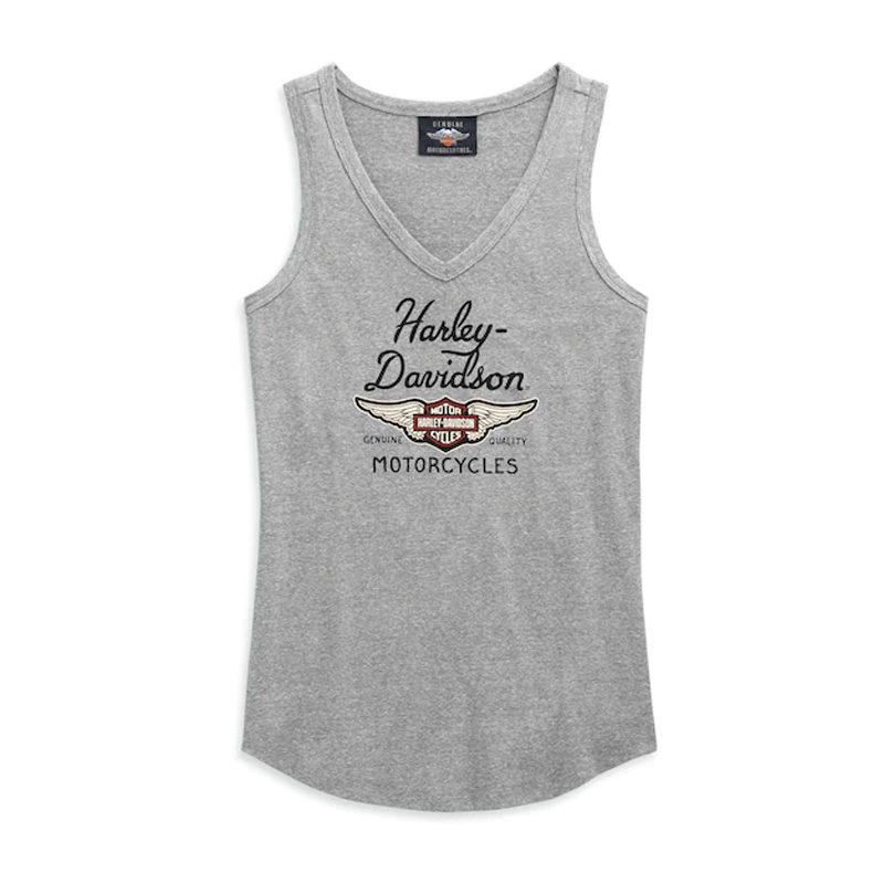Women's Winged Logo V-Neck Tank