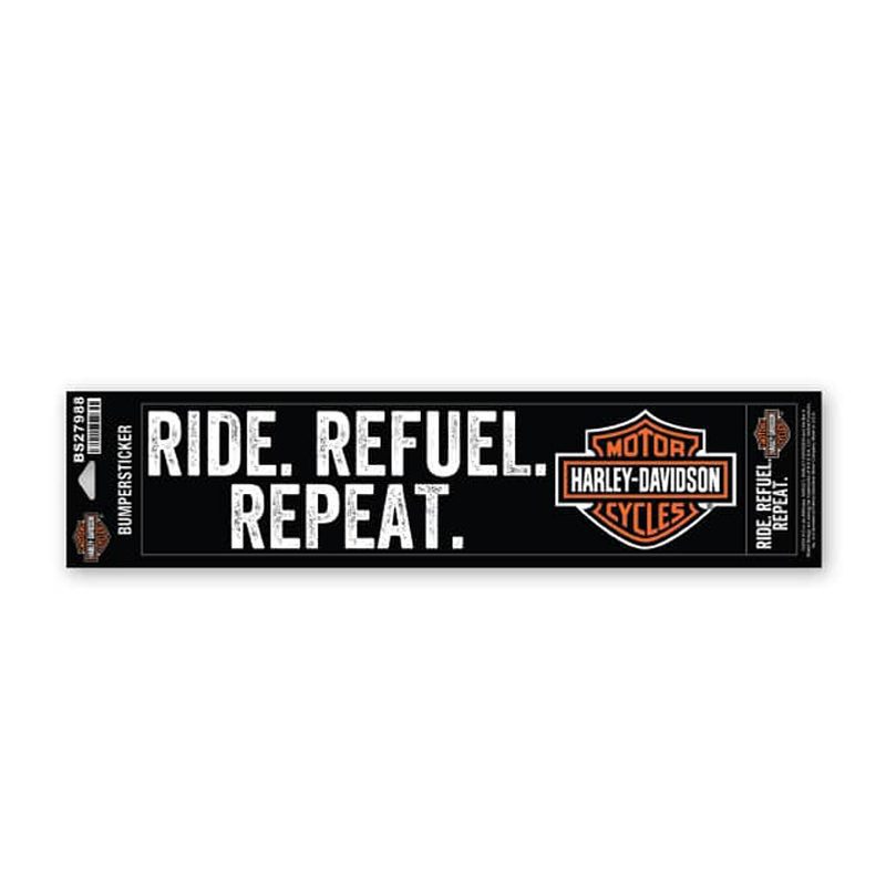 Ride – Refuel – Repeat Bumper Sticker Ride – Refuel – Repeat Bumper Sticker