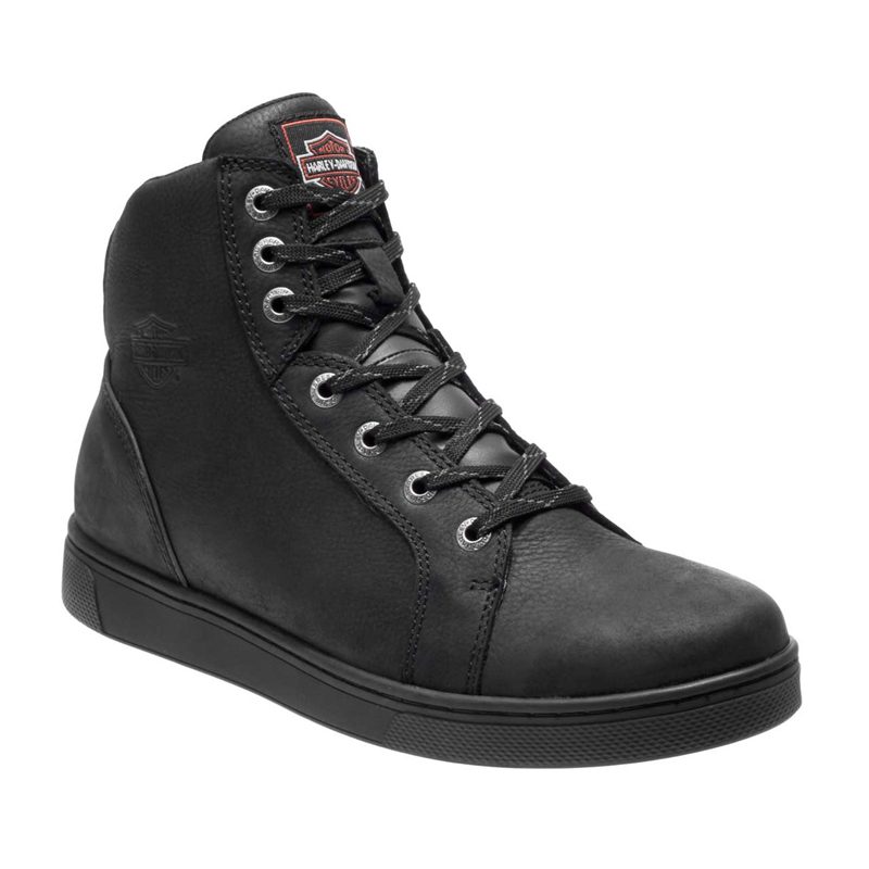 Harley-Davidson® Men's Watkins 4.25-Inch Black Leather Motorcycle Boots