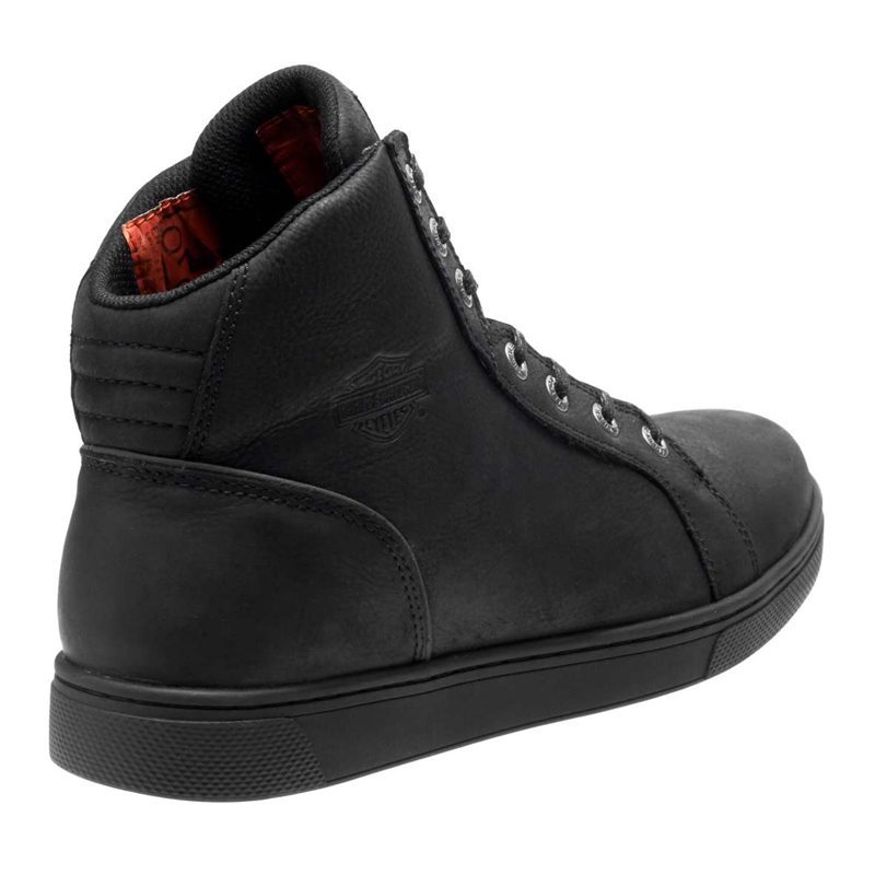 Harley-Davidson® Men's Watkins 4.25-Inch Black Leather Motorcycle Boots