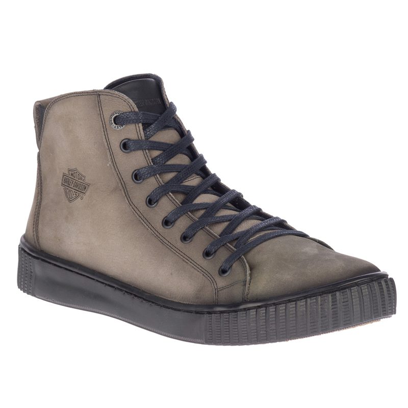 Men’s Barren Black, Smoke, or Rust Leather Sneakers
