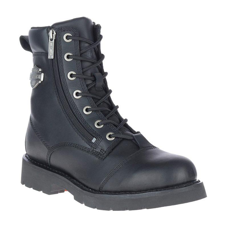 Harley-Davidson® Men's Landry 6-Inch Black Motorcycle Boots