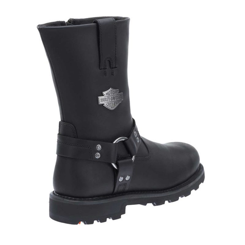 Men's Mansfield Black Performance Motorcycle Boots