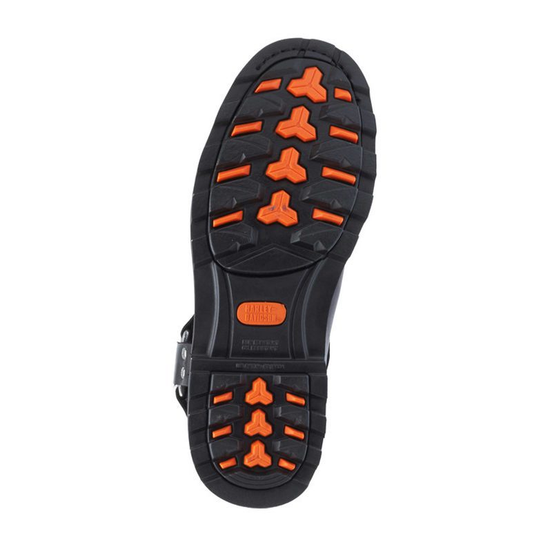 Men's Mansfield Black Performance Motorcycle Boots