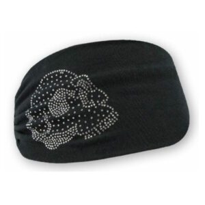Harley-Davidson® Women's Embellished Krystal Skull Headband Scrunchie
