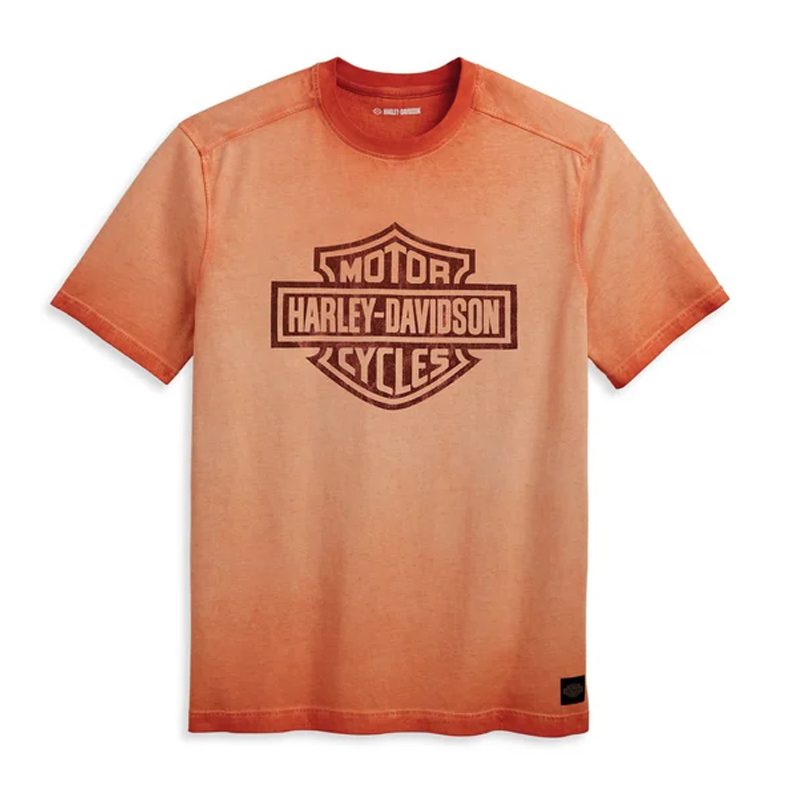 Men's Westcoast Bar & Shield Tee - Vintage Orange Men's Westcoast Bar & Shield Tee - Vintage Orange