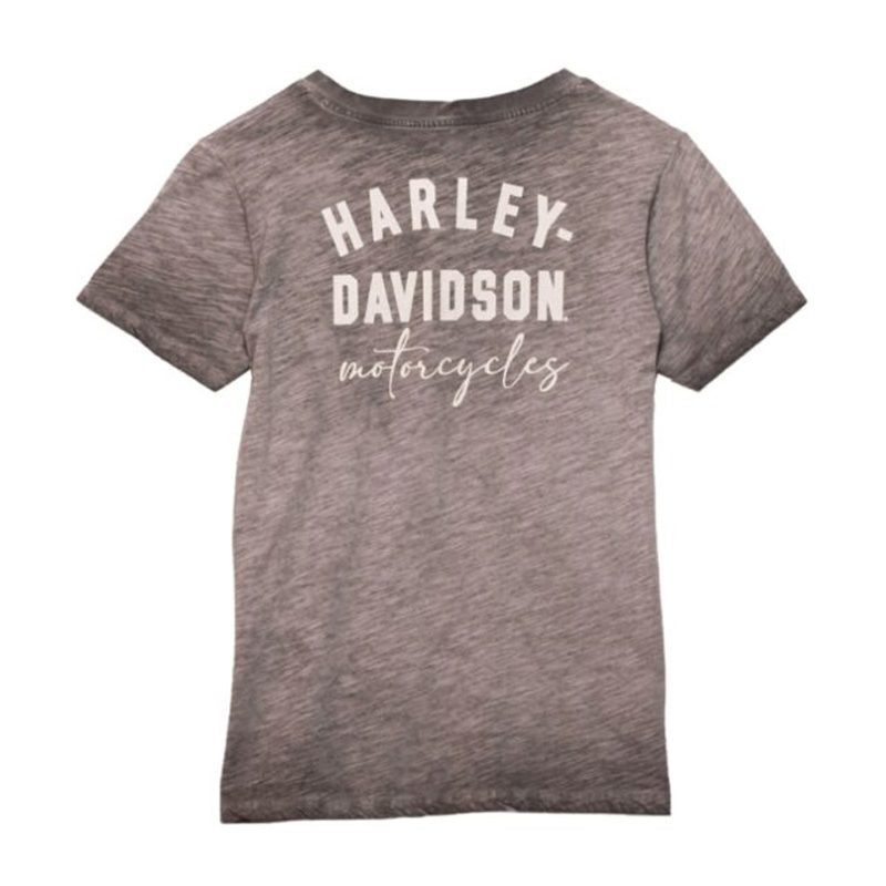 Women's Throttle Lace-up Tee - Black Beauty