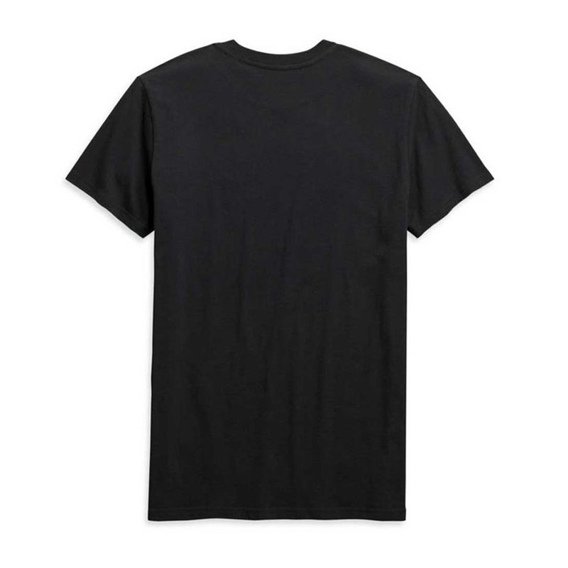Men's Chest Stripe Slim Fit Short Sleeve Tee