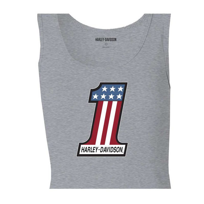 Harley Davidson Women's Ultra Classic #1 Race Tank