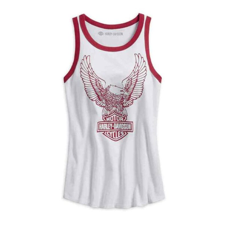 Harley-Davidson® Women's Retro Eagle Sleeveless Tank Top Harley-Davidson® Women's Retro Eagle Sleeveless Tank Top