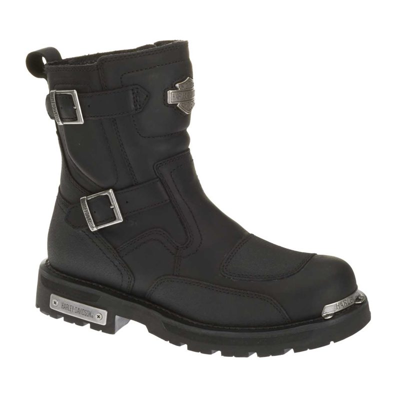 Men's Manifold black leather motorcycle Engineer boot Men's Manifold black leather motorcycle Engineer boot