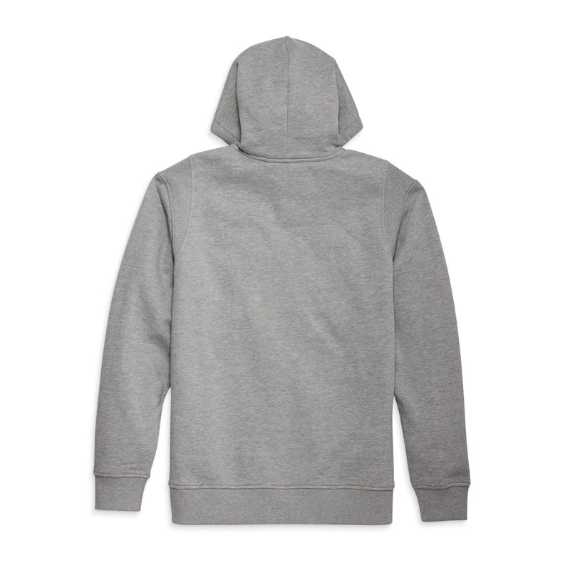 Men's Staple Zip-Up Hoodie - Heather Grey.