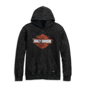Men's Westcoast Bar & Shield Hoodie - Black