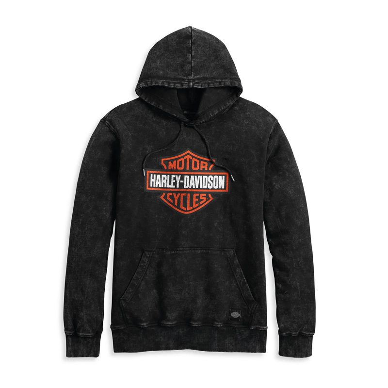 Men's Westcoast Bar & Shield Hoodie - Black