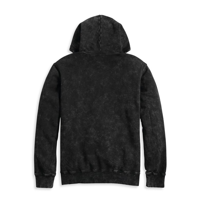 Men's Westcoast Bar & Shield Hoodie - Black