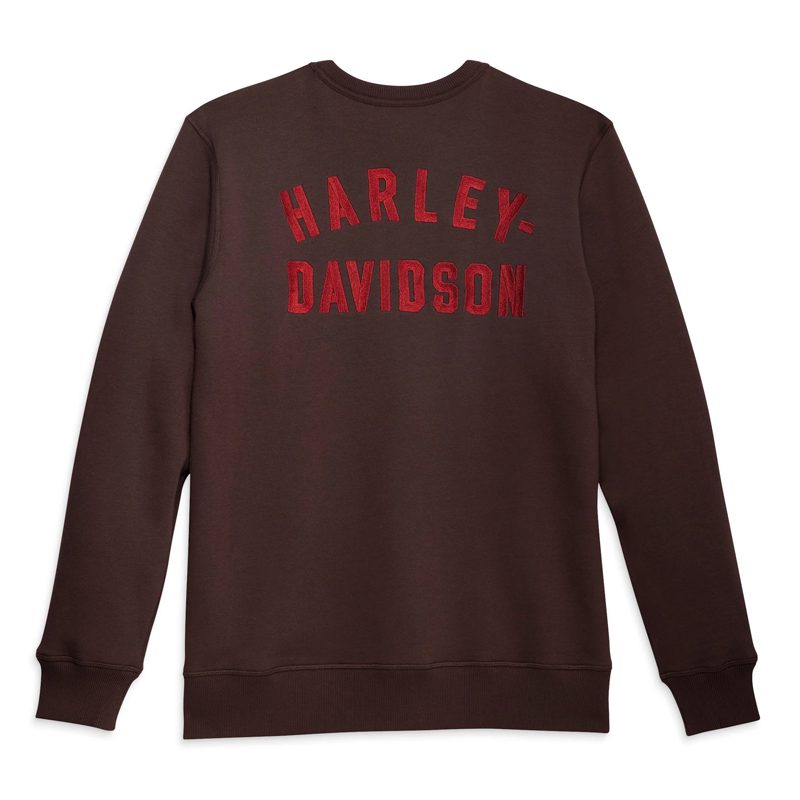 Men’s Staple Embroidered Sweatshirt- Java