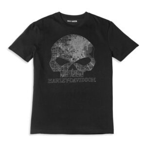Men's Milwaukee Map Skull Graphic Tee