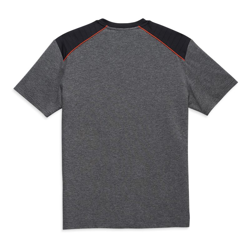 Men's Bar & Shield Performance Tee - Black Beauty