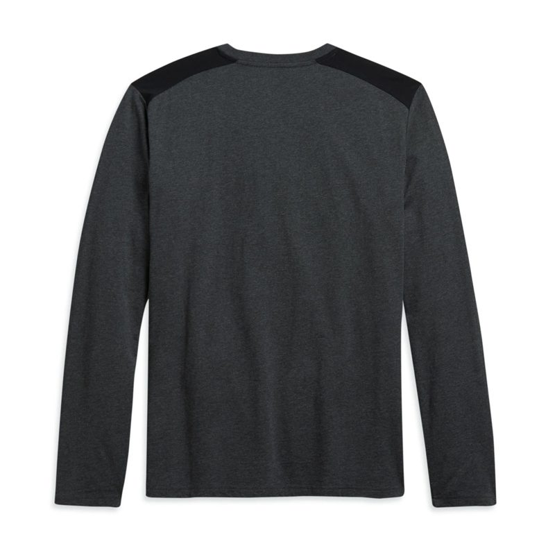 Harley Davidson Men's Contrast Shoulder Logo Tee