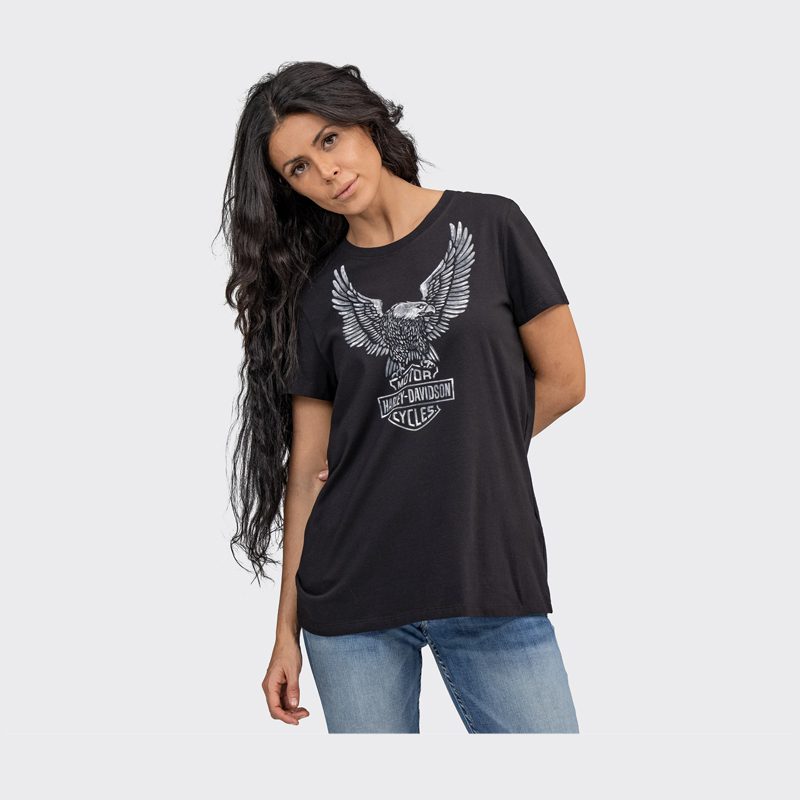 Women's Upswept Eagle Graphic Tee