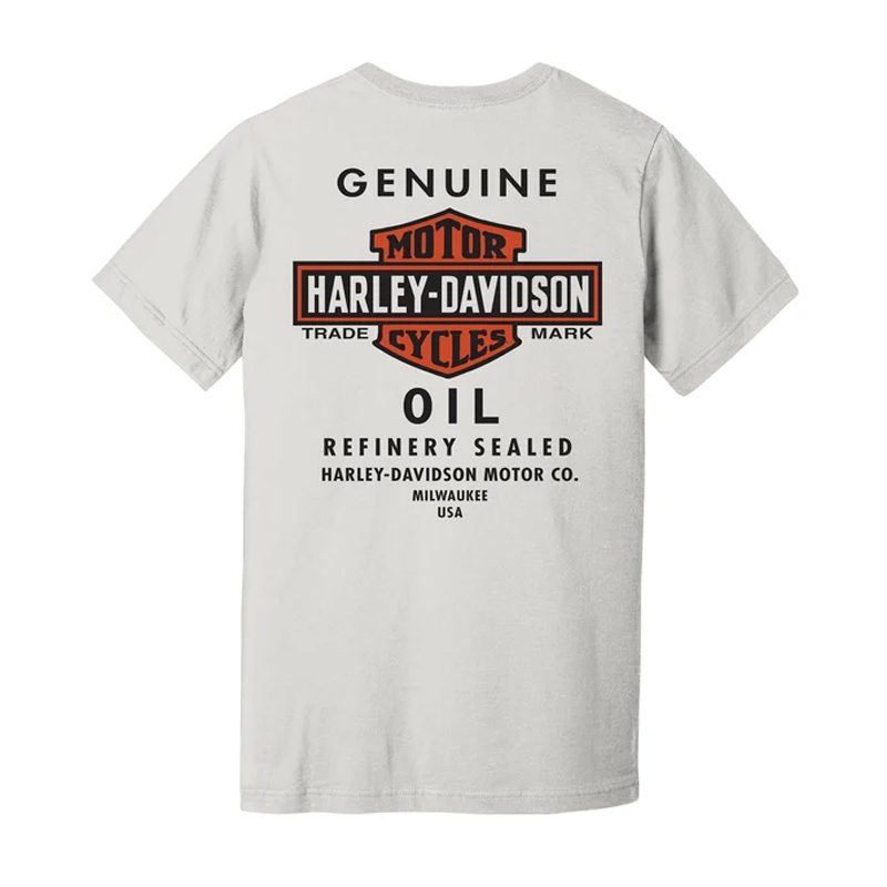 Men's Oil Can Tee - Cloud Dancer
