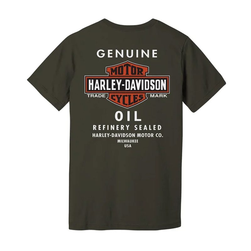 Men's Oil Can Tee - Grape Leaf