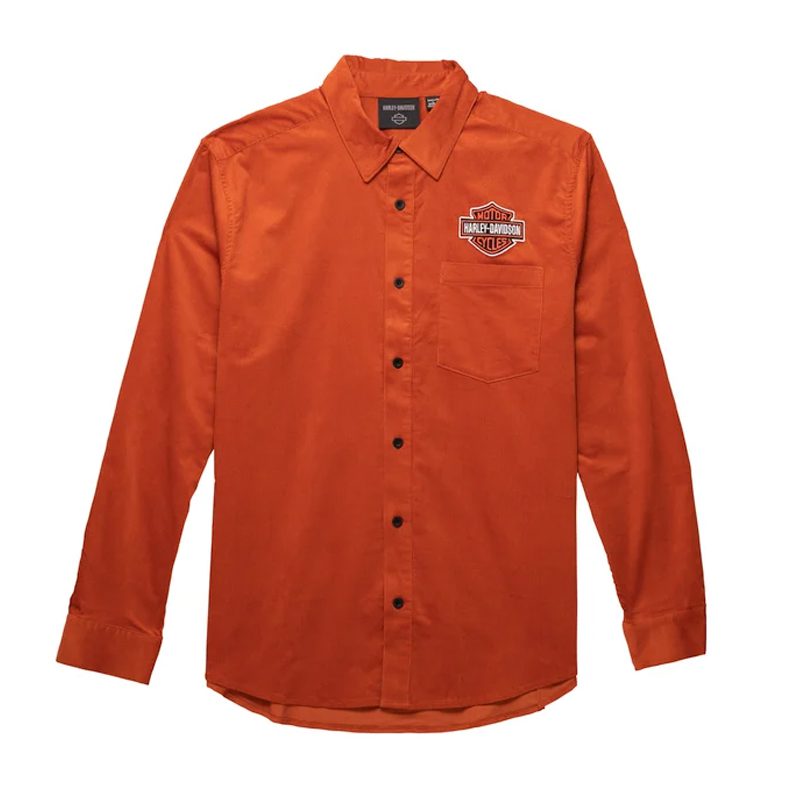 Men's Bar & Shield Corduroy Shirt Men's Bar & Shield Corduroy Shirt