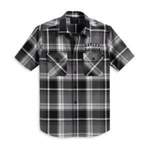 Men’s Staple Plaid Shirt – Neutral Plaid