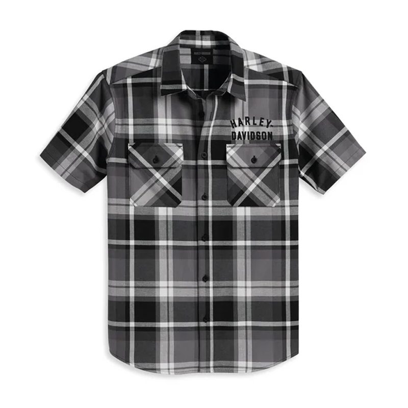 Men’s Staple Plaid Shirt – Neutral Plaid