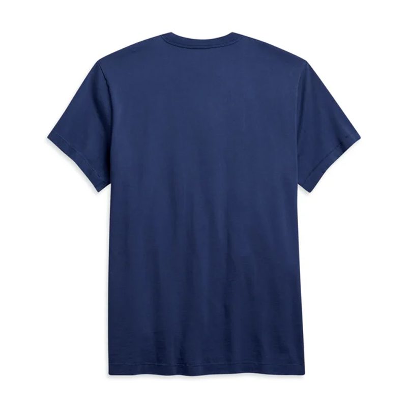 Men'S Bar & Shield Tee blue