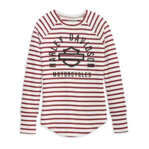 Women's Genuine Striped Long Sleeve Tee