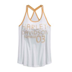 Women's Retro Double Strap Tank Top