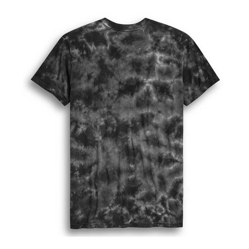 Harley-Davidson® Men's Slim Fit #1 Skull Short Sleeve Tie Dye Tee