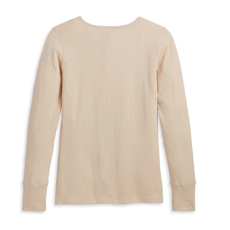 Women's Suspension Scoop Neck Henley
