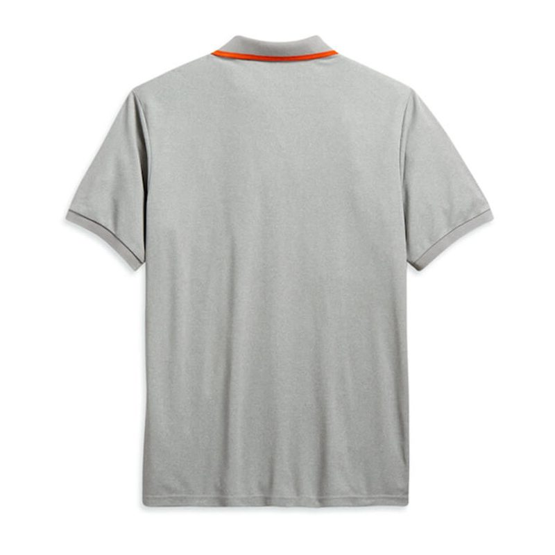 Harley-Davidson® Men's Zippe Pocket Slim Fit Polo