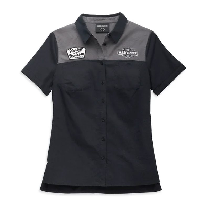 Women's Modern Mechanic colourblock Shirt