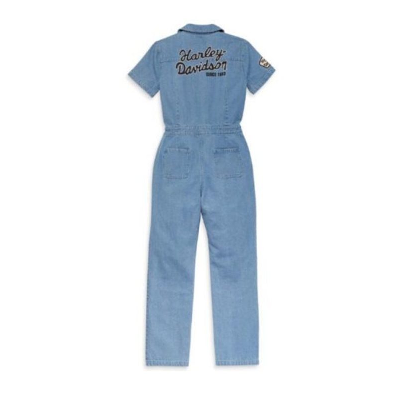 Women's Industrial Denim Coverall