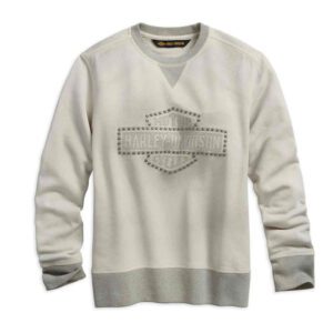 Harley-Davidson® Women's Studded Logo Pullover Sweatshirt