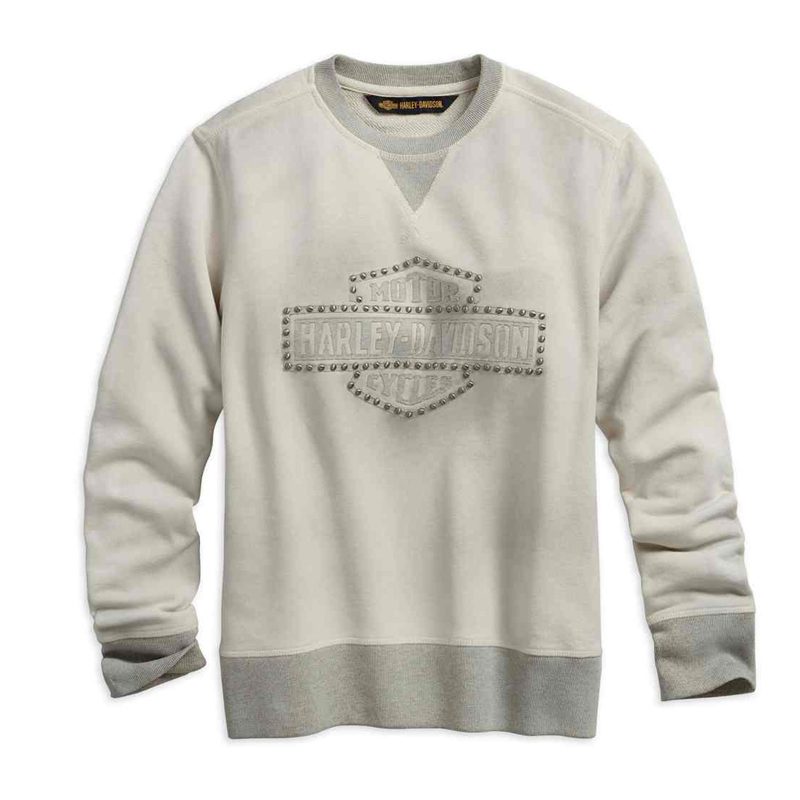Harley-Davidson® Women's Studded Logo Pullover Sweatshirt