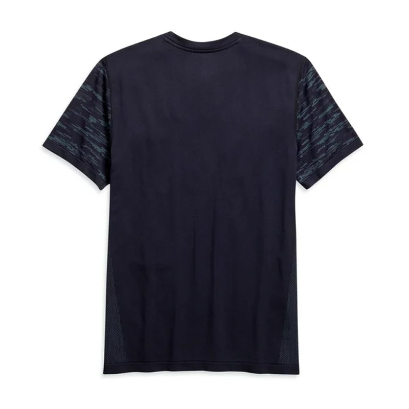 Men’s Nearly Seamless Jacquard Slim Fit Tee
