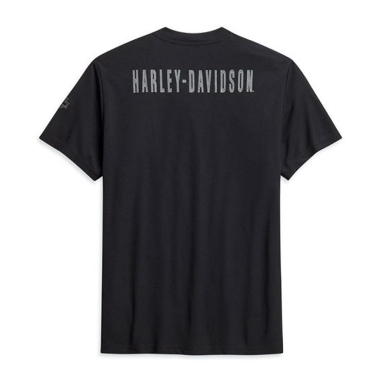 Harley-Davidson® Men’s 1/4-Zip Crewneck Polo Knit