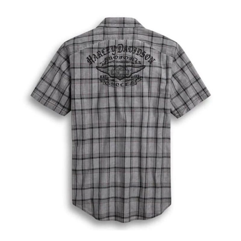 Men’s Yarn-Dyed Plaid Shirt