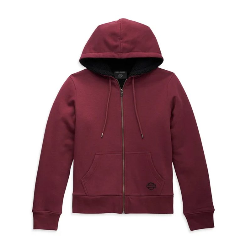 Women's Road Home Sherpa Lined Zip Front Fleece - Tawny Port