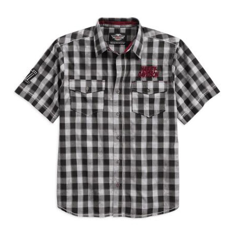 Men's Chain Stitched Plaid Shirt Men's Chain Stitched Plaid Shirt